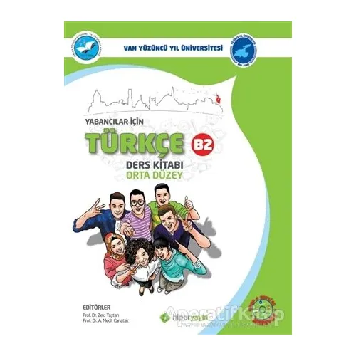 Yabancılar İçin Türkçe Ders Kitabı Orta Düzey B2 - Zeki Taştan - Hiperlink Yayınları