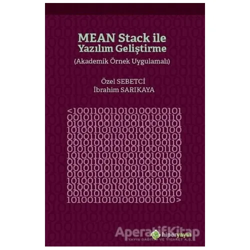 Mean Stack ile Yazılım Geliştirme - Özel Sebetci - Hiperlink Yayınları