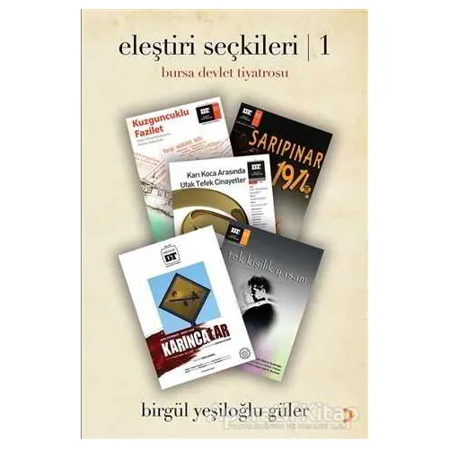 Eleştiri Seçkileri 1 - Birgül Yeşiloğlu Güler - Cinius Yayınları