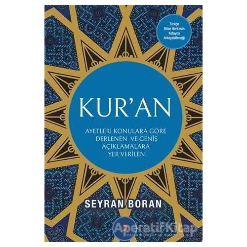 Kur’an - Seyran Boran - Cinius Yayınları