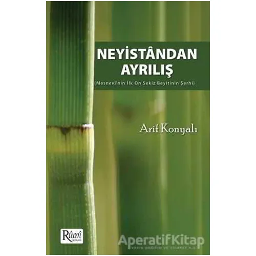 Neyistandan Ayrılış - Arif Konyalı - Rumi Yayınları