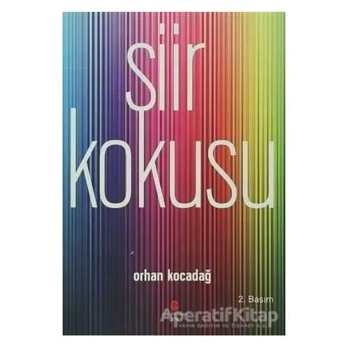 Şiir Kokusu - Orhan Kocadağ - Can Yayınları (Ali Adil Atalay)