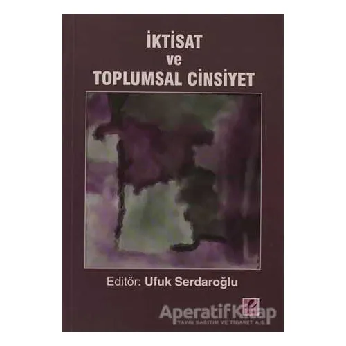 İktisat ve Toplumsal Cinsiyet - Ufuk Serdaroğlu - Efil Yayınevi