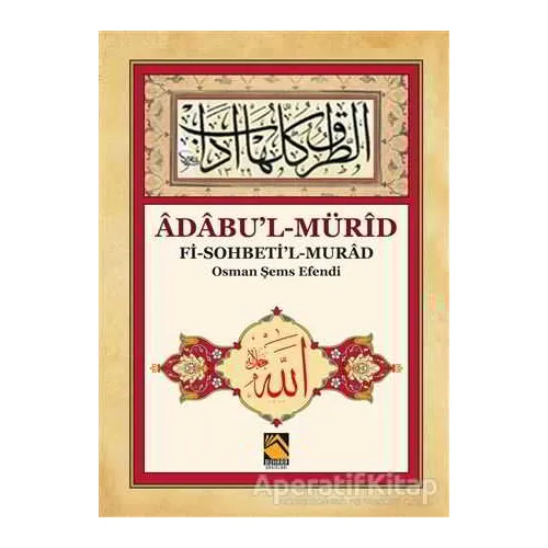 Adabul-Mürid - Kolektif - Buhara Yayınları