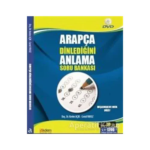 Arapça Dinlediğini Anlama Soru Bankası - Cemil Yavuz - Akdem Yayınları