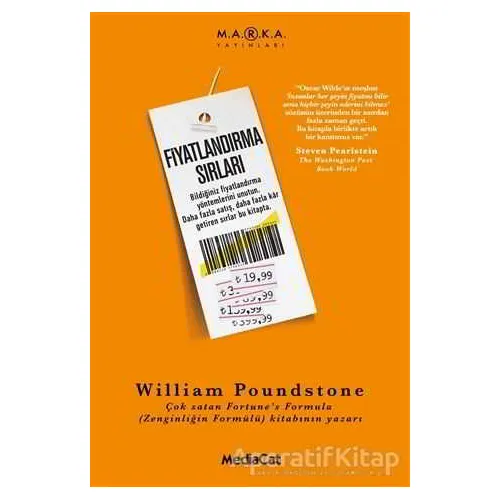 Fiyatlandırma Sırları - William Poundstone - MediaCat Kitapları