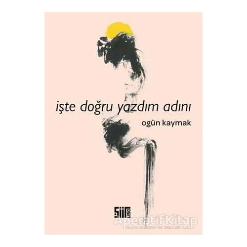 İşte Doğru Yazdım Adını - Ogün Kaymak - Şiirden Yayıncılık