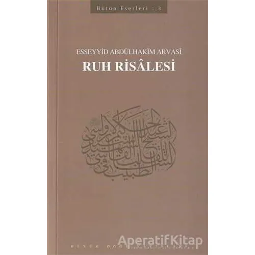 Ruh Risalesi : 403 - Abdülhakim Arvasi Üçışık Eserleri