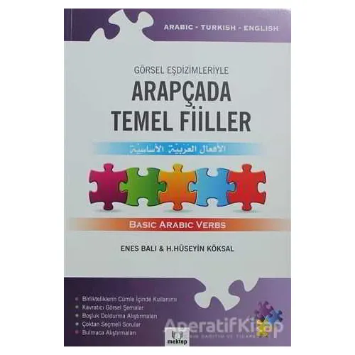 Arapçada Temel Fiiler - Enes Balı - Mektep Yayınları