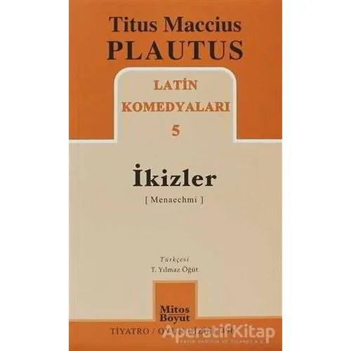 İkizler - Plautus - Mitos Boyut Yayınları