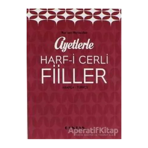 Ayetlerle Harfi Cerli Fiiller - Kolektif - Cantaş Yayınları