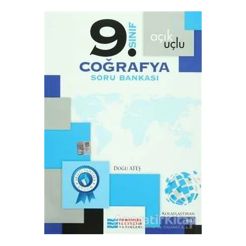 9. Sınıf Coğrafya Video Çözümlü Soru Bankası - Doğu Ateş - Evrensel İletişim Yayınları