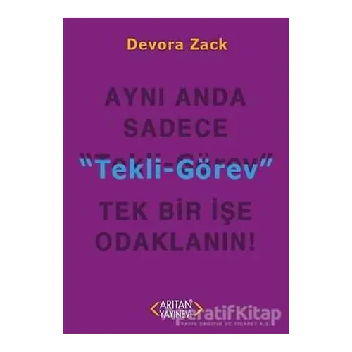 Tekli Görev - Devora Zack - Arıtan Yayınevi