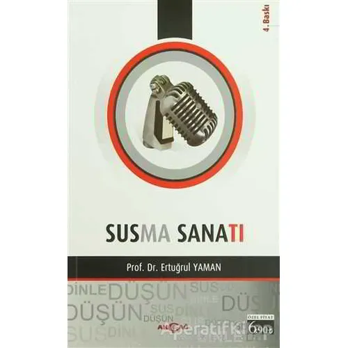 Susma Sanatı - Ertuğrul Yaman - Akçağ Yayınları