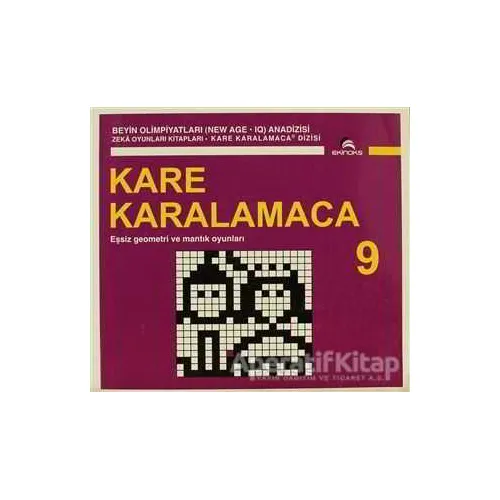 Kare Karalamaca 9 - Ahmet Karaçam - Ekinoks Yayın Grubu