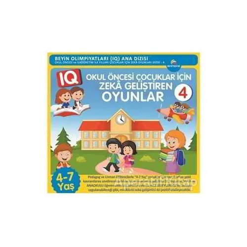 Okul Öncesi Çocuklar İçin Zeka Geliştiren Oyunlar - 4 - Kolektif - Ekinoks Yayın Grubu