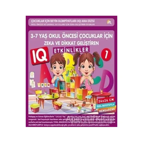 3-7 Yaş Okul Öncesi Çocuklar İçin Zeka ve Dikkat Geliştiren Etkinlikler 1