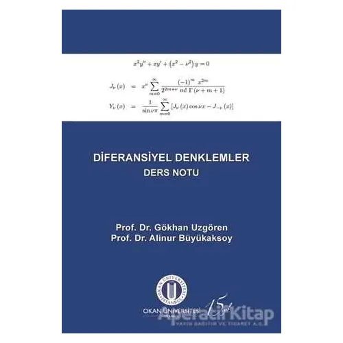 Diferansiyel Denklemler Ders Notu - Gökhan Uzgören - Okan Üniversitesi Kitapları