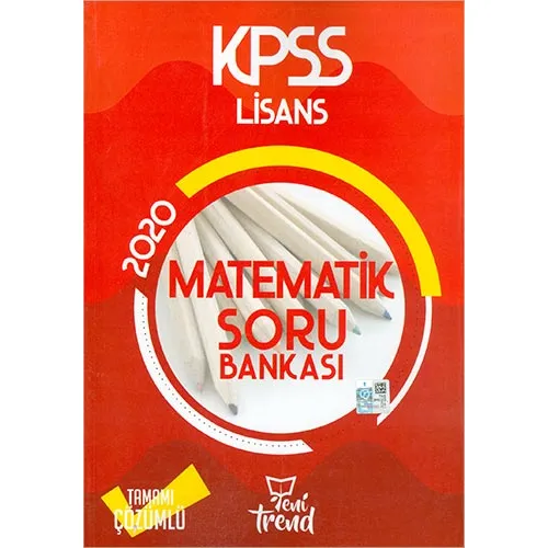 Yeni Trend 2020 KPSS Lisans Matematik Soru Bankası