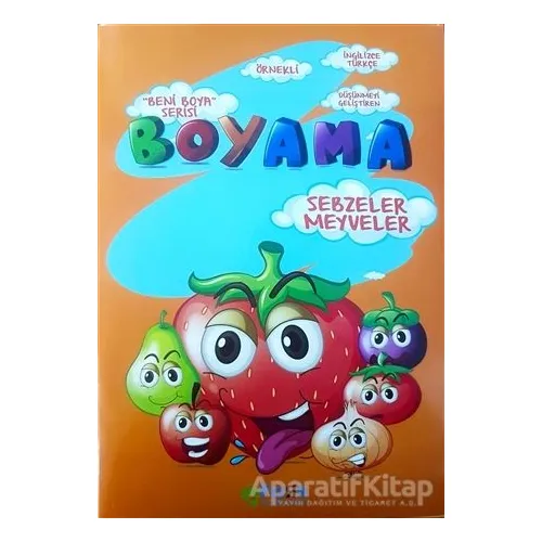 Beni Boya Serisi - Sebzeler Meyveler - Kolektif - Fark Yayınları