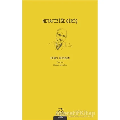 Metafiziğe Giriş - Henri Bergson - Pinhan Yayıncılık