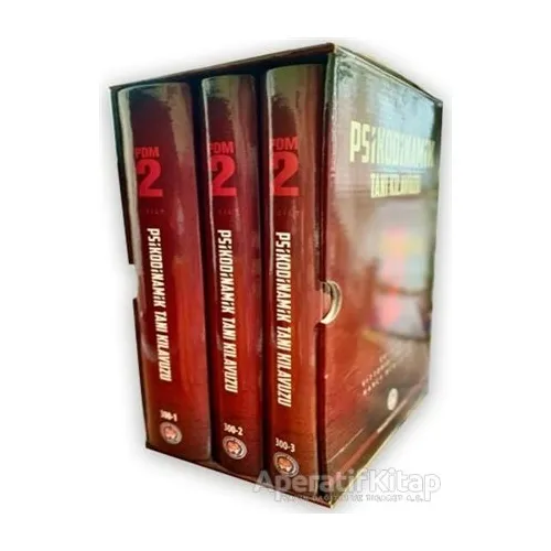 PDM-2 Psikodinamik Tanı Kılavuzu (3 Cilt Takım) - Nancy McWilliams - Psikoterapi Enstitüsü