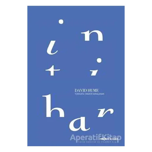 İntihar - David Hume - Tefrika Yayınları