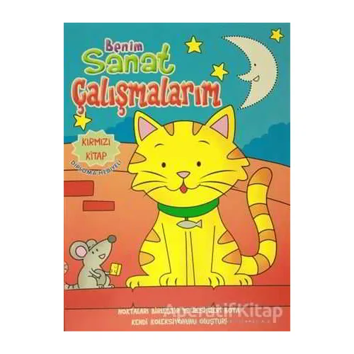 Benim Sanat Çalışmalarım - Kırmızı Kitap - Kolektif - Revzen Kitap