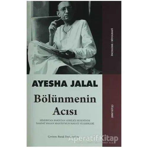 Bölünmenin Acısı - Ayesha Jalal - ZoomKitap