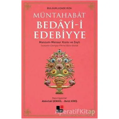 Müntahabat Bedayi-i Edebiyye - Betül Kiriş - Kesit Yayınları