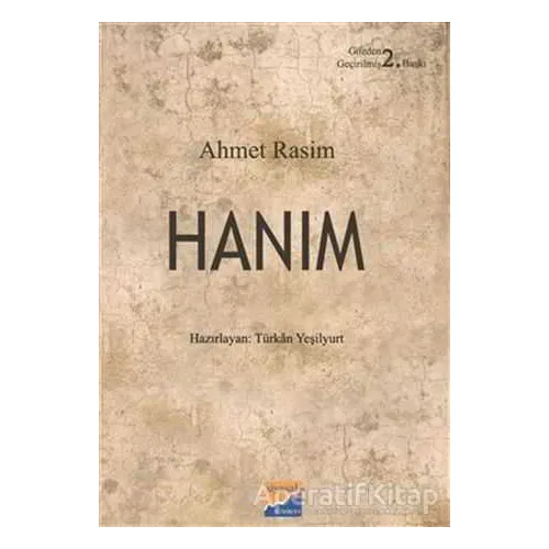 Hanım - Ahmet Rasim - Siyasal Kitabevi