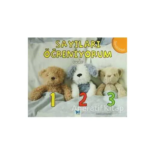Sayıları Öğreniyorum - Evde - Rebecca Rissman - Mavi Kelebek Yayınları