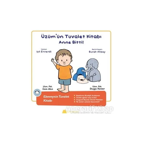 Üzümün Tuvalet Kitabı - Anne Bitti - Duygu Karaer - Kumdan Kale