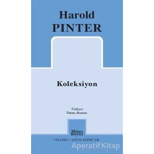 Koleksiyon - Harold Pinter - Mitos Boyut Yayınları