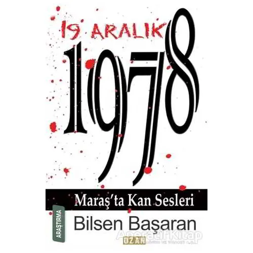 19 Aralık 1978 - Bilsen Başaran - Ozan Yayıncılık