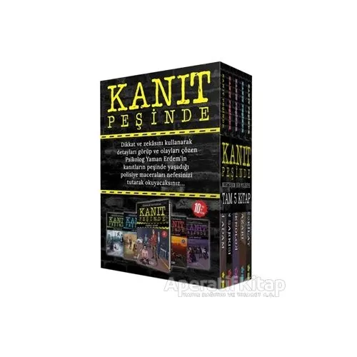 Kanıt Peşinde Set (5 Kitap Kutulu) - Cihangir Defterdar - Acayip Kitaplar