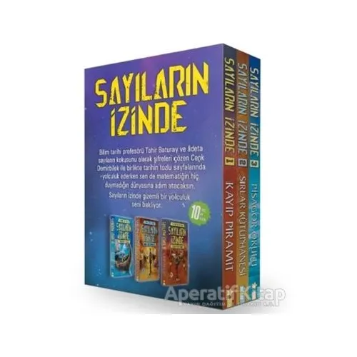Sayıların İzinde Set (3 Kitap Takım) - Ahmet Baki Yerli - Acayip Kitaplar