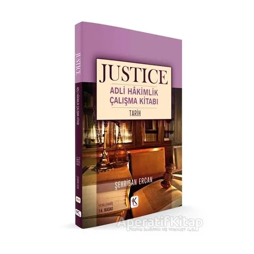 Tarih - Justice Adli Hakimlik Çalışma Kitabı - İsmail Ercan - Kuram Kitap