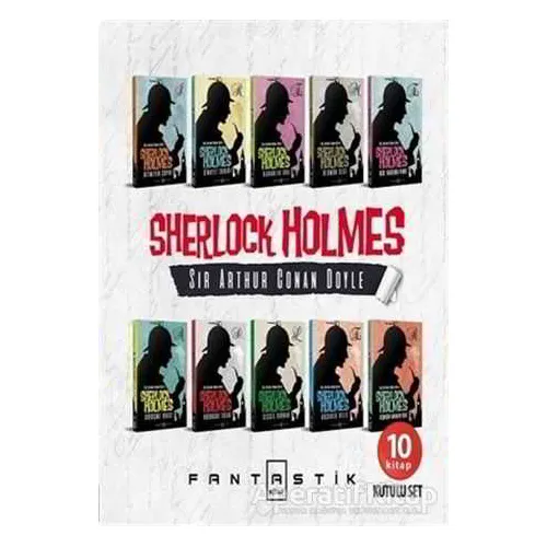 Sherlock Holmes Seti (10 Kitap Takım) - Sir Arthur Conan Doyle - Fantastik Kitap