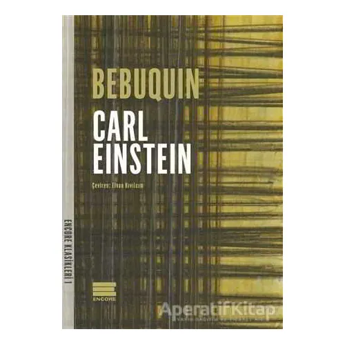 Bebequin - Carl Einstein - Encore Yayınları