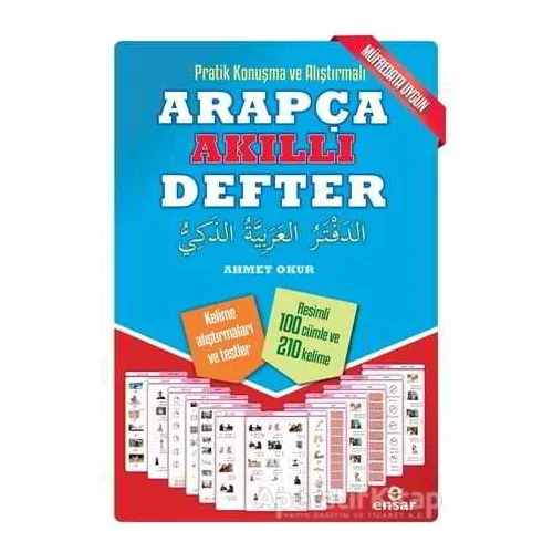 Pratik Konuşma ve Alıştırmalı Arapça Akıllı Defter - Ahmet Okur - Ensar Neşriyat