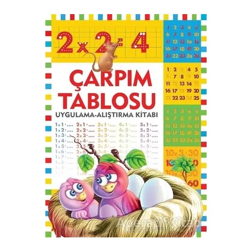 Çarpım Tablosu / Uygulama - Alıştırma Kitabı - Kolektif - Halk Kitabevi