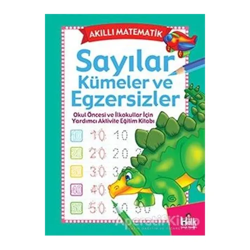 Akıllı Matematik - Sayılar Kümeler ve Egzersizler - Kolektif - Halk Kitabevi