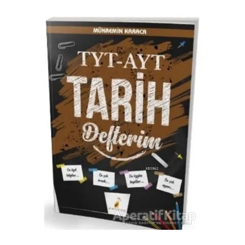 2021 TYT-AYT Tarih Defterim - Mükremin Karaca - Pelikan Tıp Teknik Yayıncılık