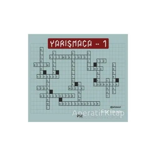 Yarışmaca - 1 - Fatih Yıldırım - Gece Kitaplığı