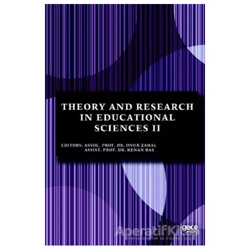 Theory and Research in Educational Sciences 2 - Onur Zahal - Gece Kitaplığı