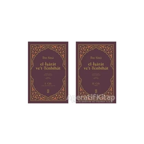 El-İşarat Ve’t-Tenbihat (2 Cilt Takım) - İbn Sina - Ketebe Yayınları
