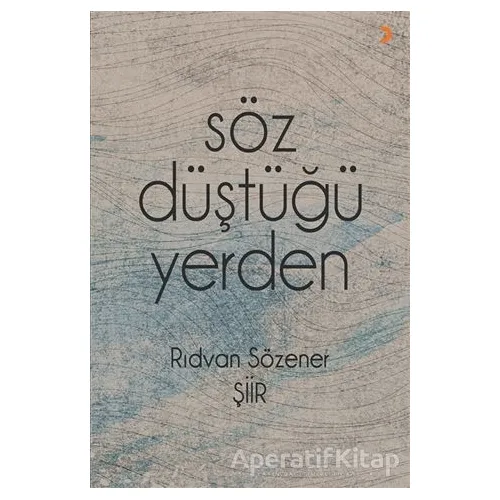 Söz Düştüğü Yerden - Rıdvan Sözener - Cinius Yayınları