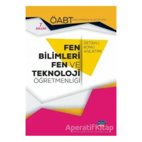 ÖABT Fen Bilimleri ve Teknoloji Öğretmenliği Konu Anlatımı - Kolektif - Nobel Sınav Yayınları