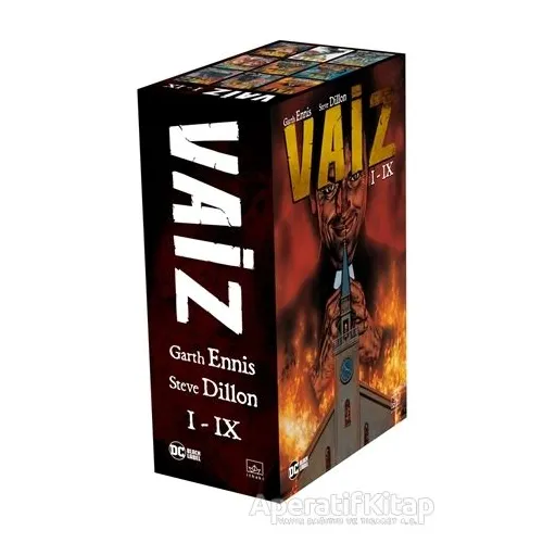 Vaiz (9 Kitap Kutulu Takım) - Garth Ennis - İthaki Yayınları